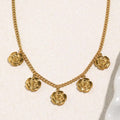 Flower Charm necklace